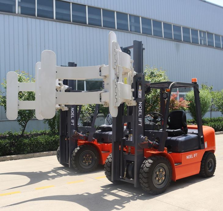 Diesel Forklift With Attachments