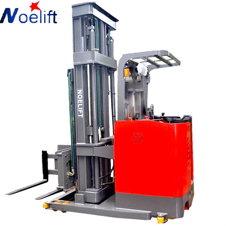 Trevejs elektrisk stabler med smalgang